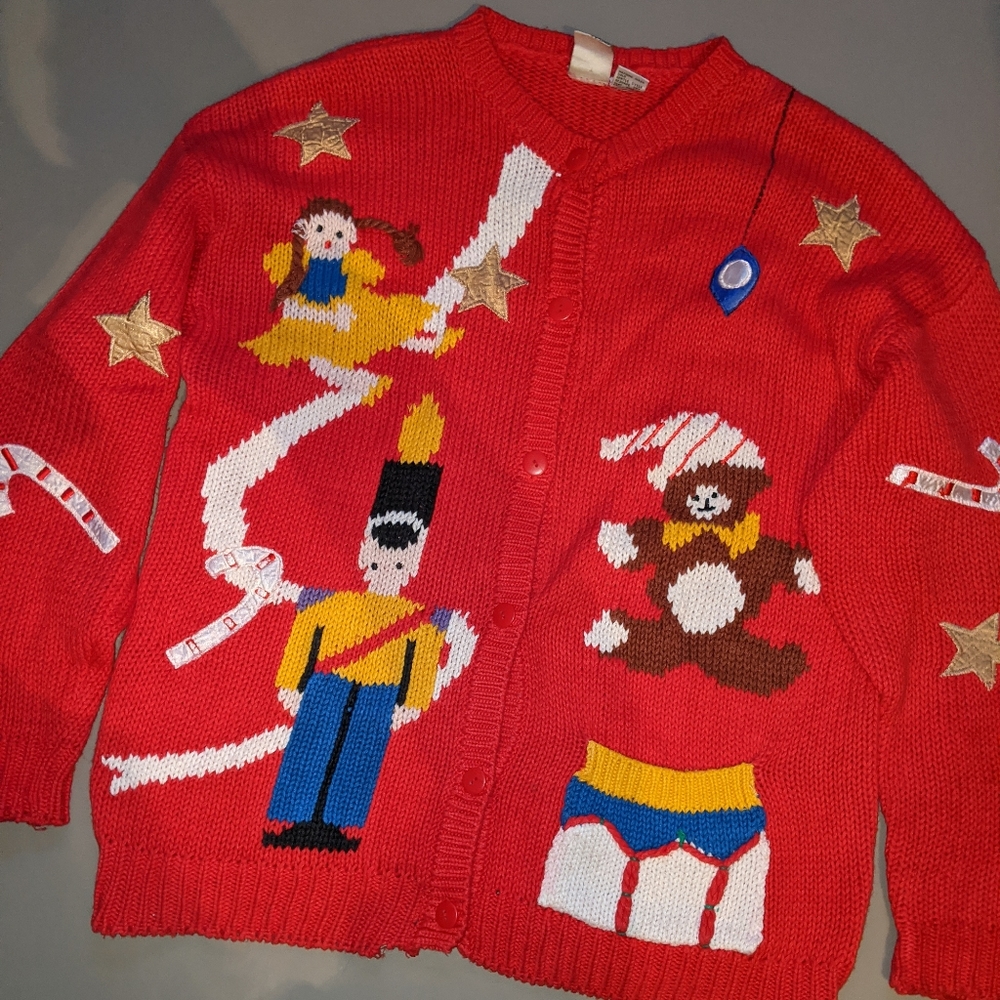 Vintage Christmas Cardigan